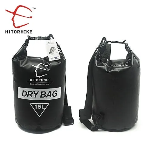 15L 25L Swimming Waterproof Bag Dry Sack Bag For Canoeing Kayak Rafting Outdoor Sport Bags Travel Kit Equipment storage bag 2018