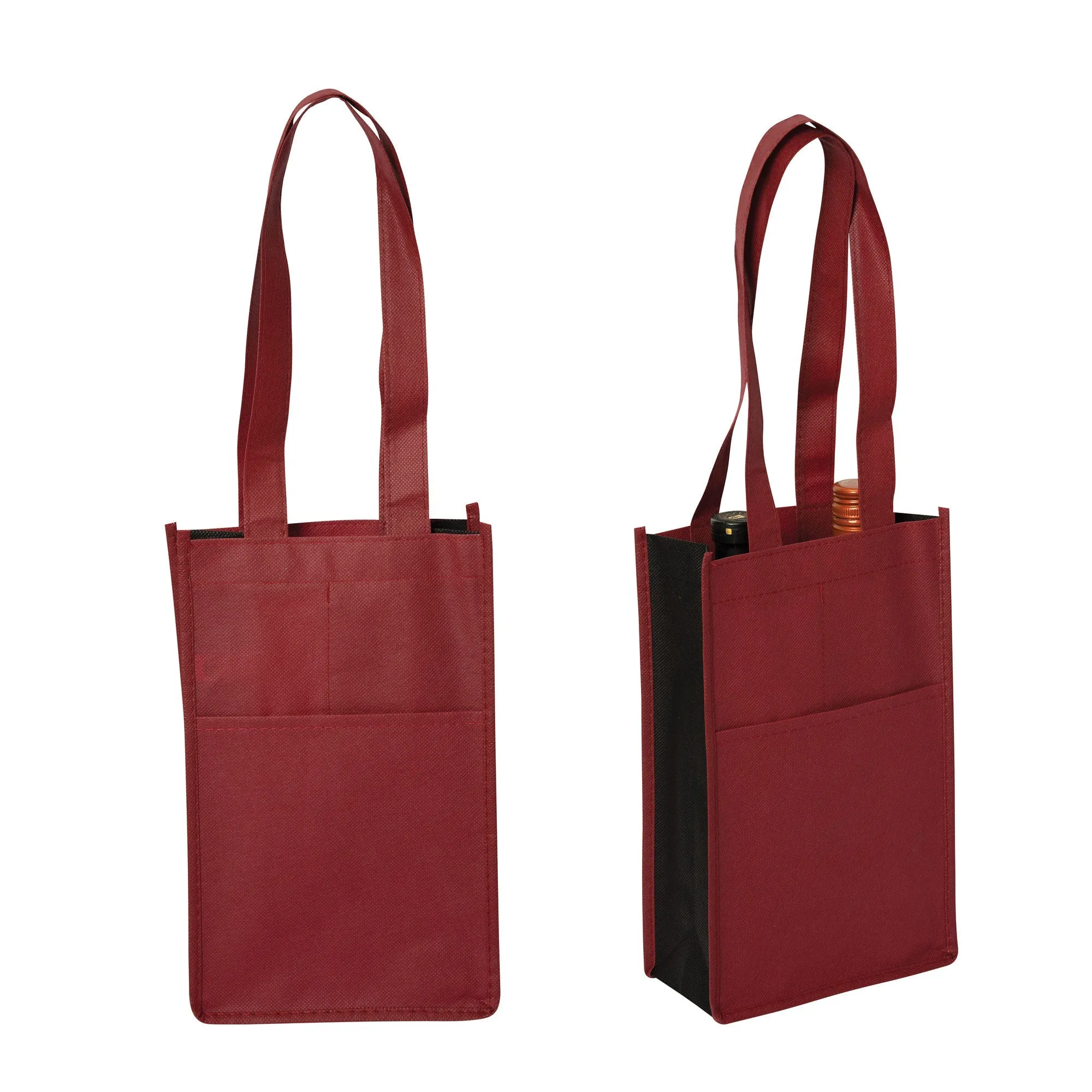 2 Bottle Wine Bags - Unprinted