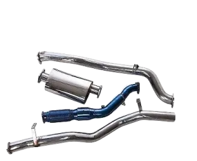 3" Cat Back Twin Exit Exhaust - Loud option - Nissan - Patrol Y62 5.6L Series 1 - Series 5 (01/2013…)