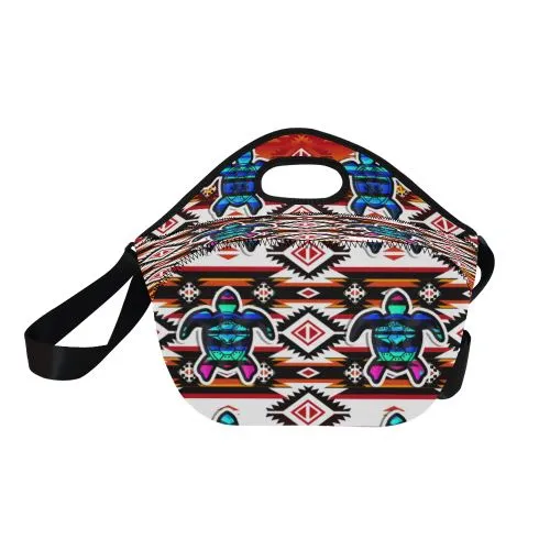 Adobe Fire Turtle Neoprene Lunch Bag/Large