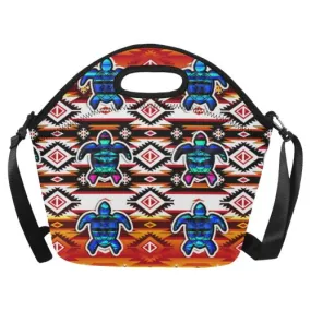 Adobe Fire Turtle Neoprene Lunch Bag/Large