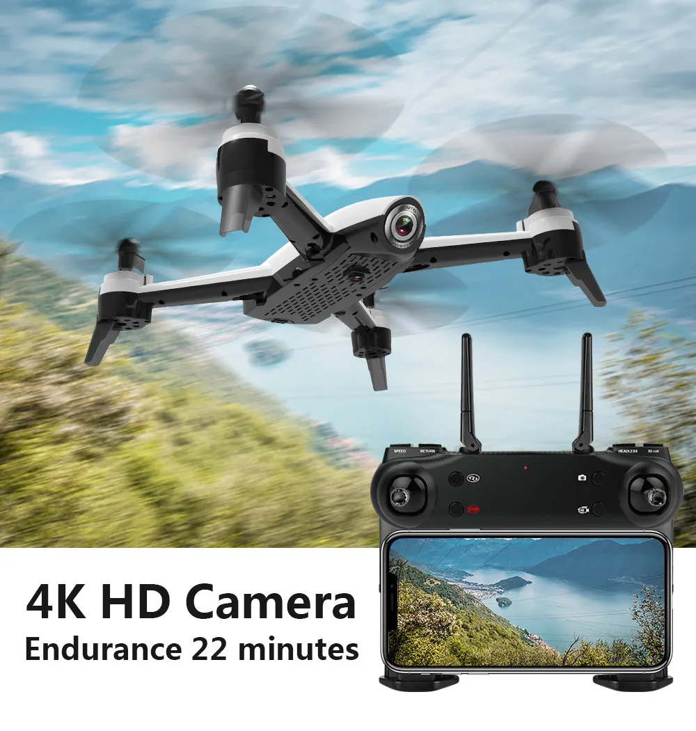 Aerial drone 4K Ultra-Clear Optical Flow Dual Camera, Quadcopter