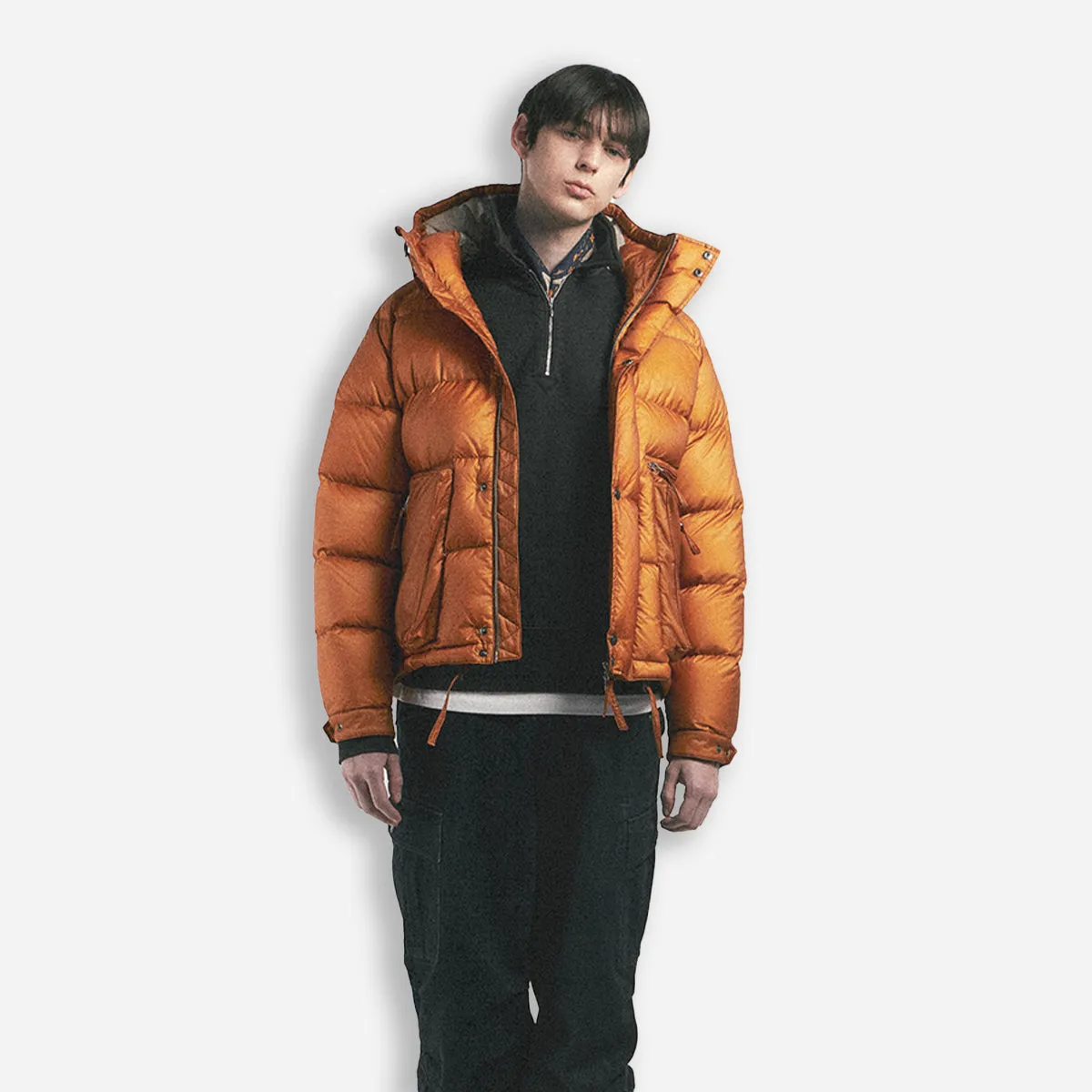 AIRBORNE DOWN JACKET - ORANGE