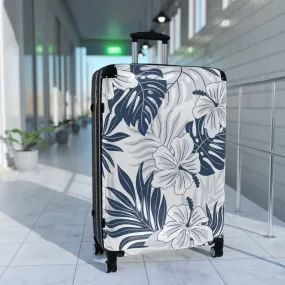 Aloha Hand Drawn Tropical Suitcase