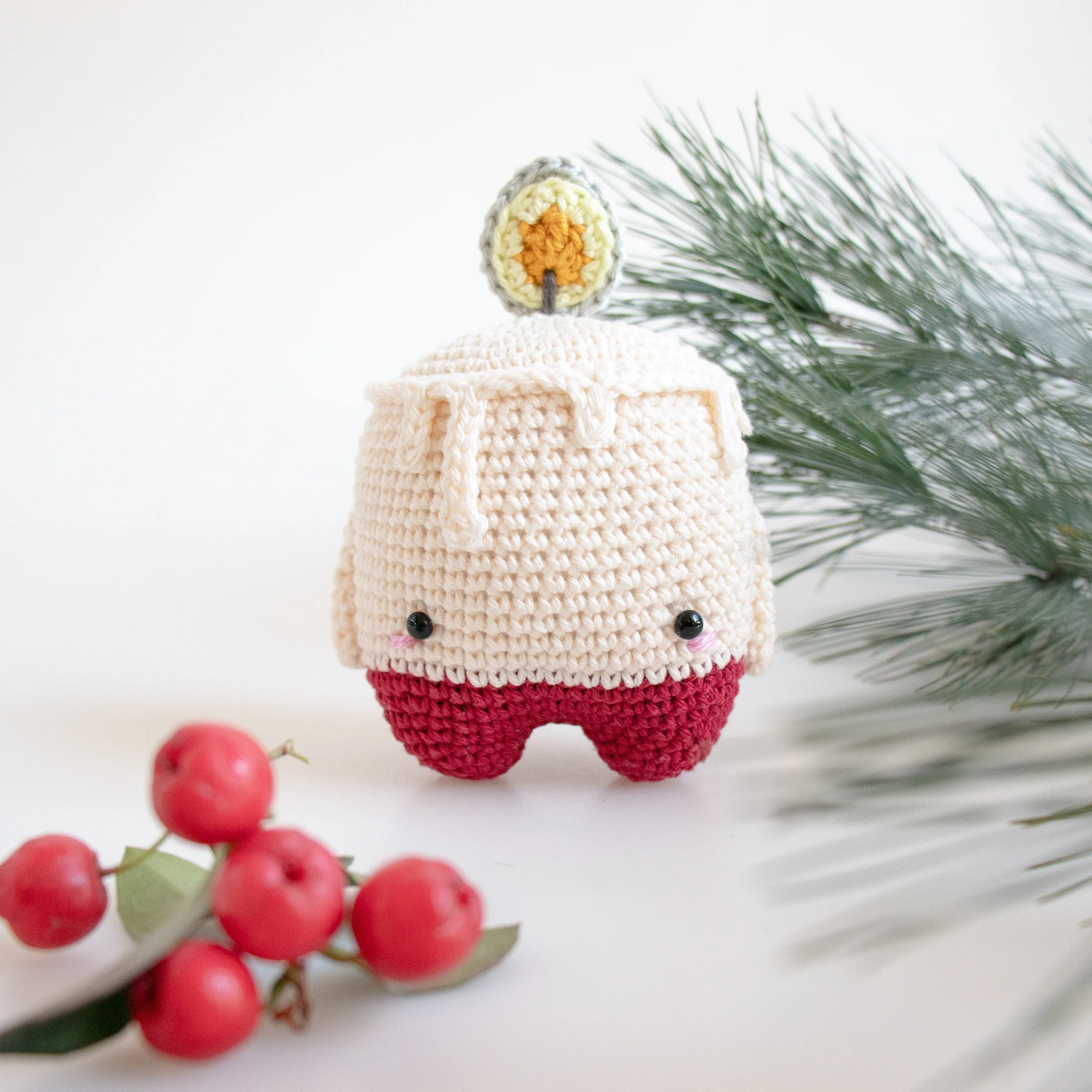 Amigurumi Crochet Kit . Christmas I