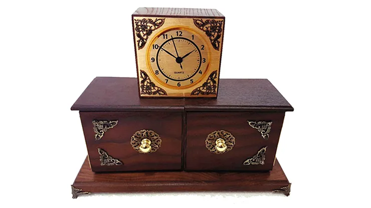 Antique Clock Box