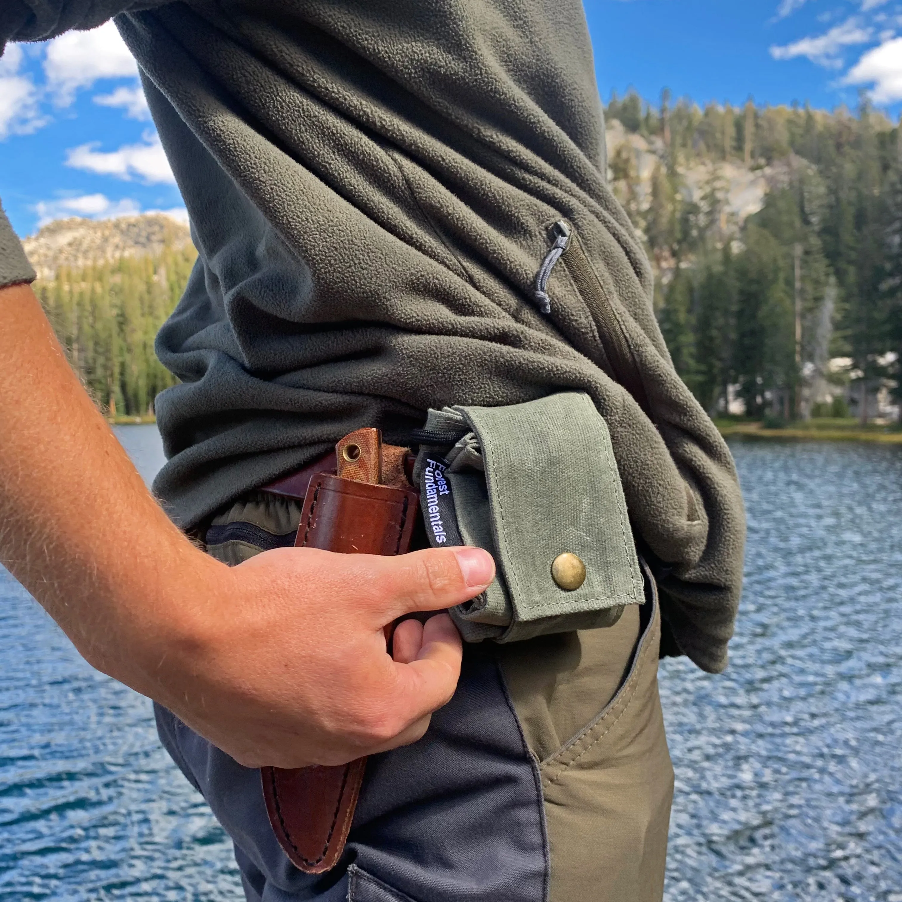 Artisan Forager Pouch™ | Folding Belt Pouch