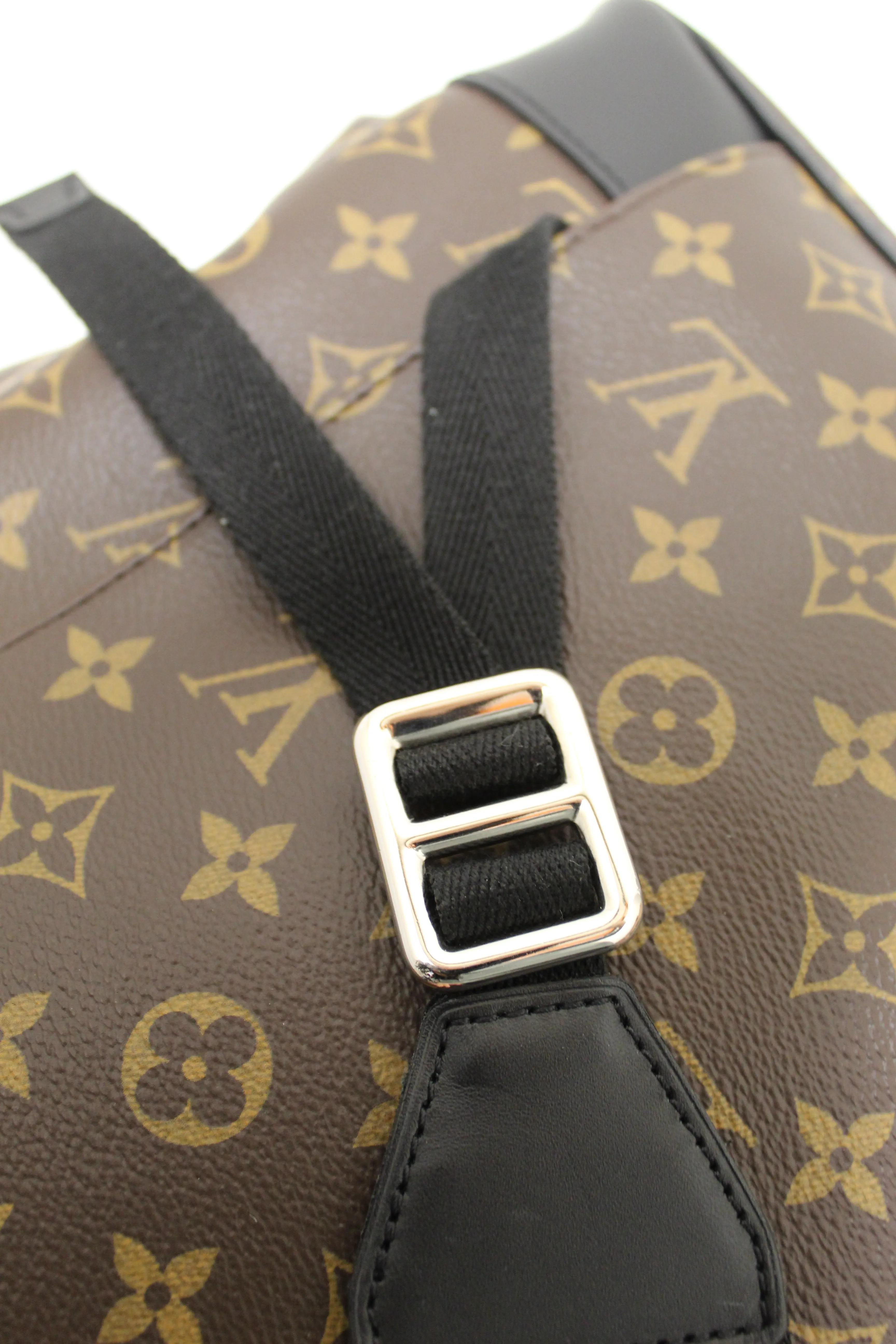 Authentic Louis Vuitton Monogram Macassar Christopher PM Backpack