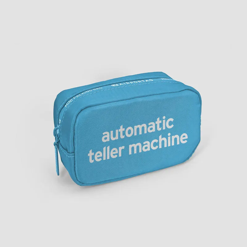 Automatic Teller Machine - Mini Packing Bag