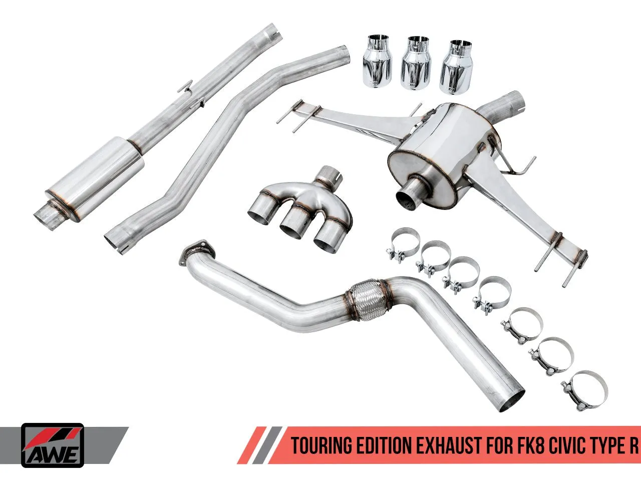 AWE 2017-2021 Civic Type-R FK8 Touring Edition Exhaust