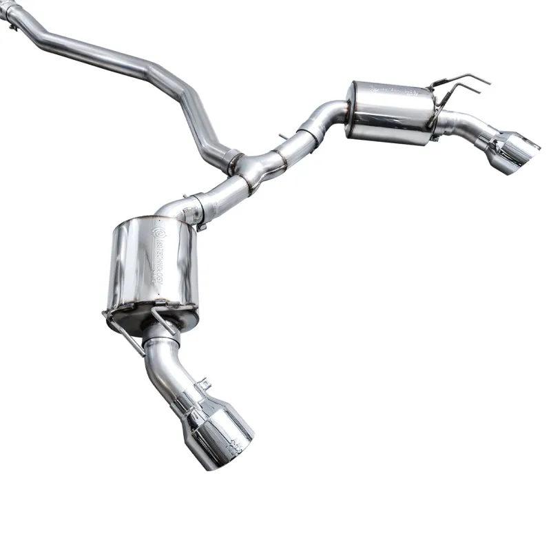 AWE Tuning 22  Honda Civic Si/Acura Integra Touring Edition Catback Exhaust - Dual Chrome Silver Tip