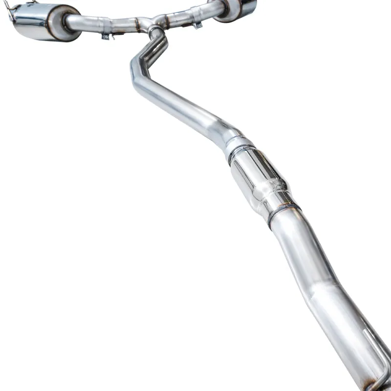 AWE Tuning 22  Honda Civic Si/Acura Integra Touring Edition Catback Exhaust - Dual Chrome Silver Tip