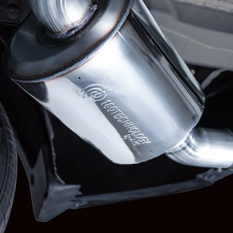 AWE Tuning 22  Honda Civic Si/Acura Integra Touring Edition Catback Exhaust - Dual Chrome Silver Tip