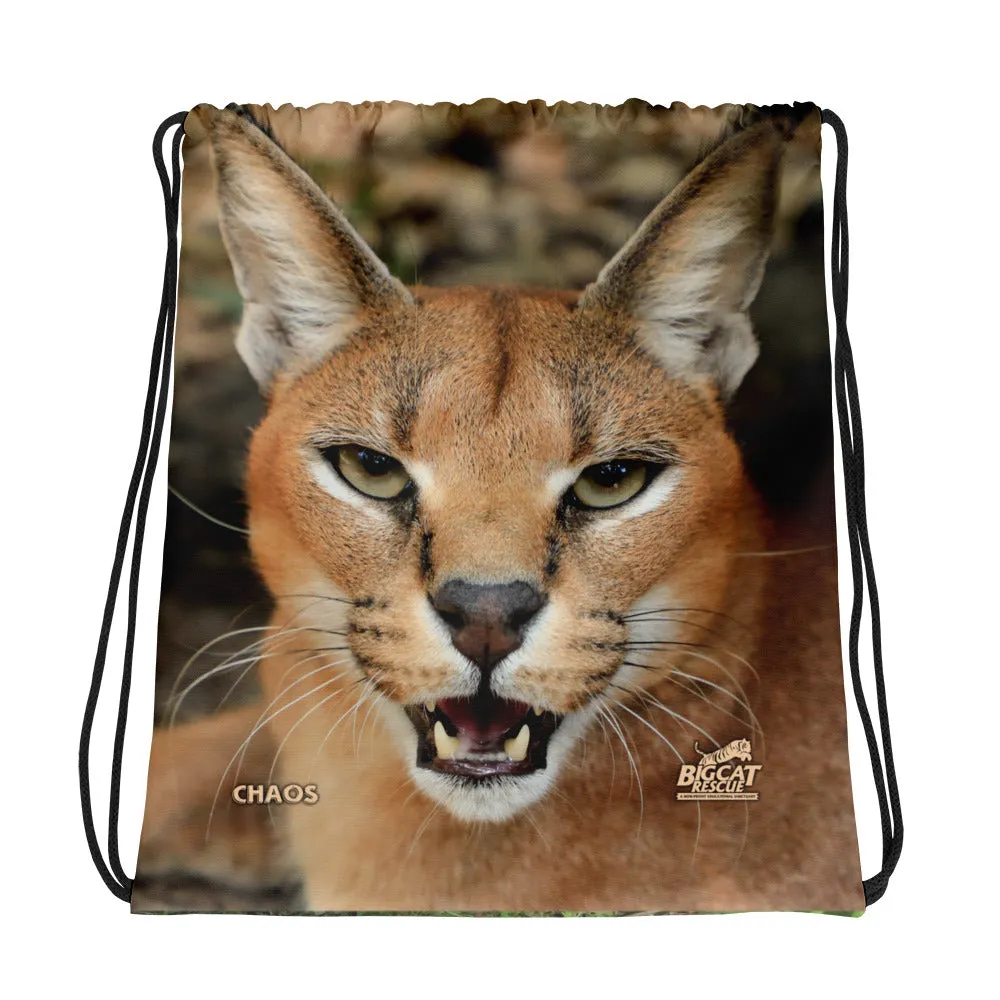 Bag - Cyrus & Chaos Caracal Reversible Drawstring