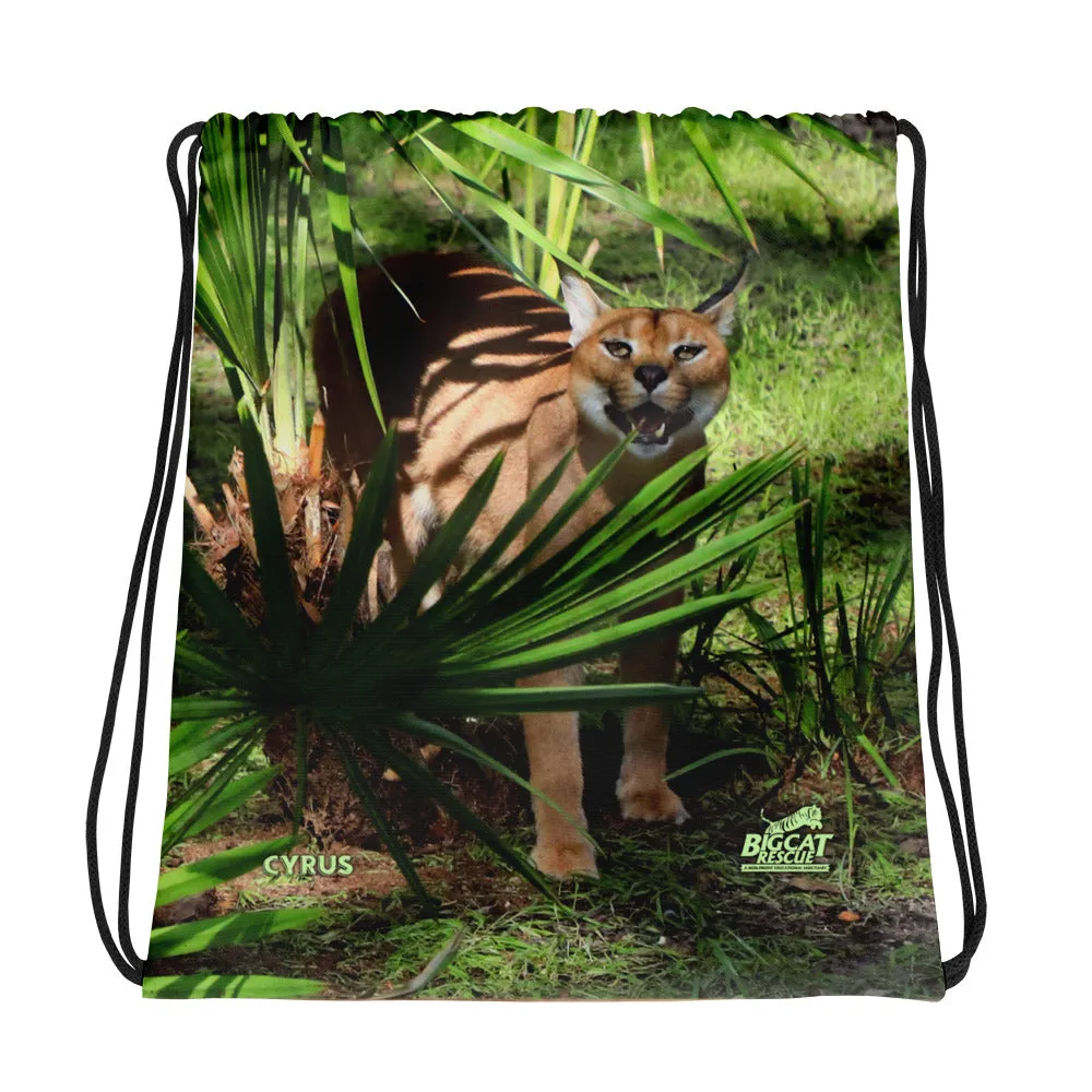 Bag - Cyrus & Chaos Caracal Reversible Drawstring