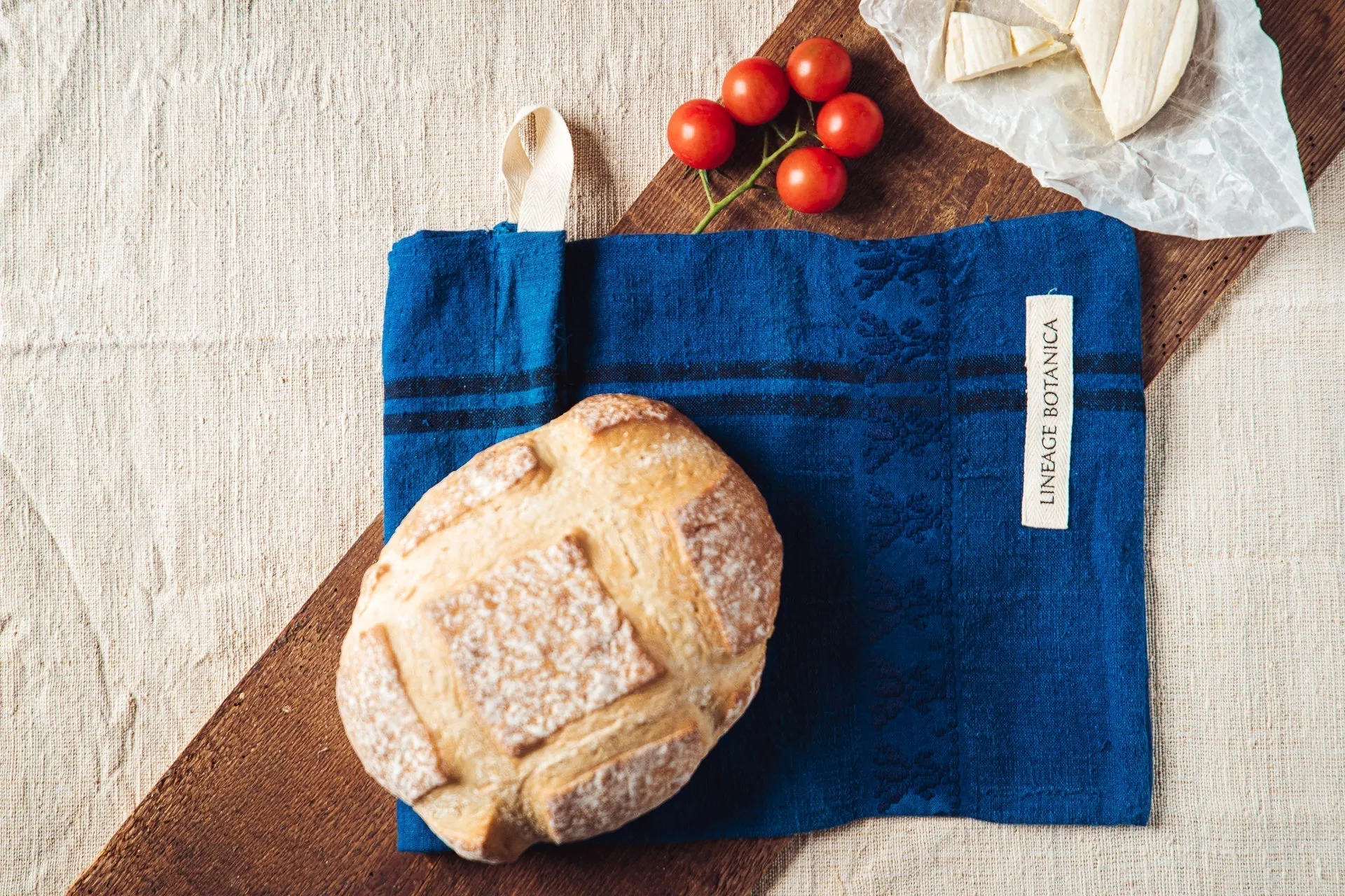 Bag: Handwoven antique and vintage hemp bread bags- BG236