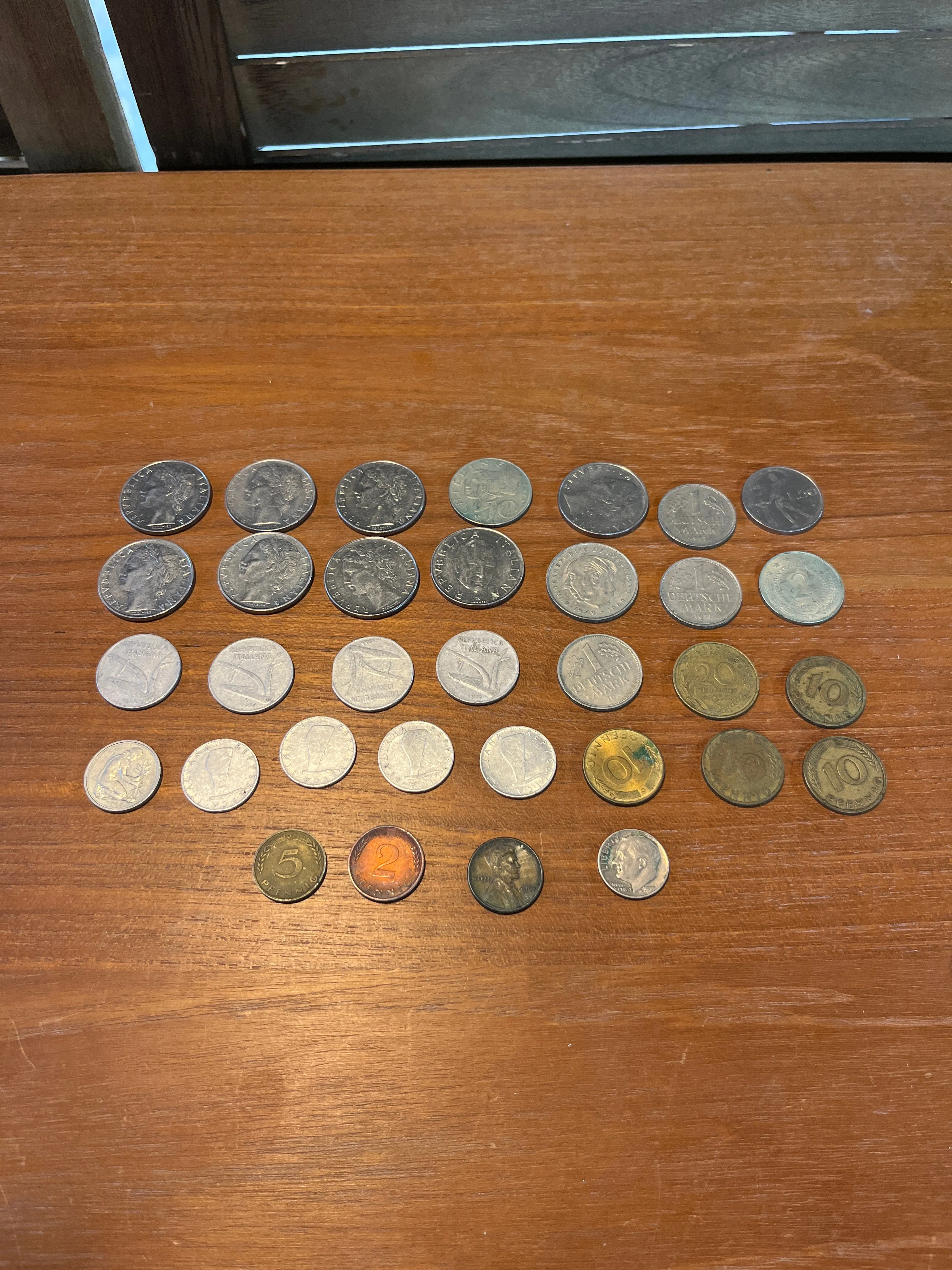 Bag of Assorted Coins and Bills