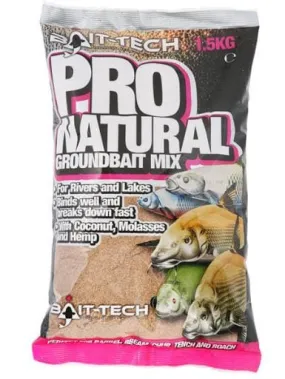 Bait-Tech Pro Natural Groundbait Mix  1.5kg