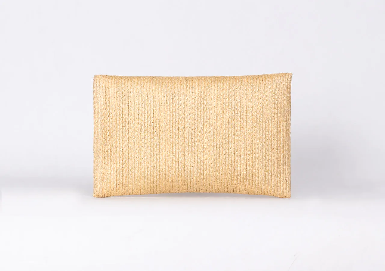 Bangkok Craft - Sisal Clutch Bag (Beige)