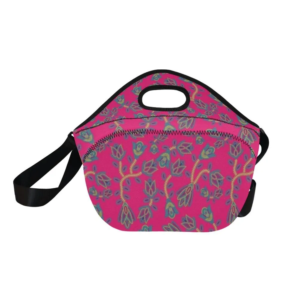 Beaded Lemonade Neoprene Lunch Bag/Large