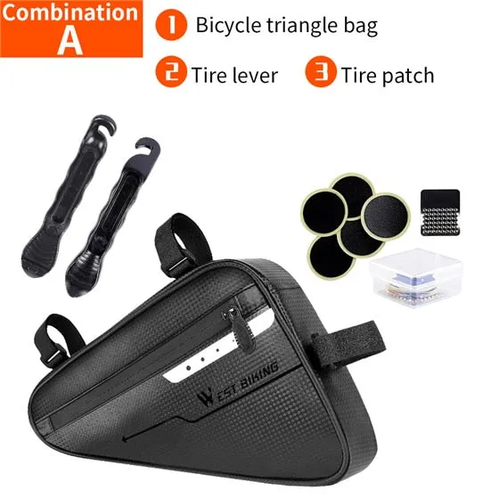 Bicycle Tools Kit Include Bike Pump Bag Tools Outdoor Cycling Equipment