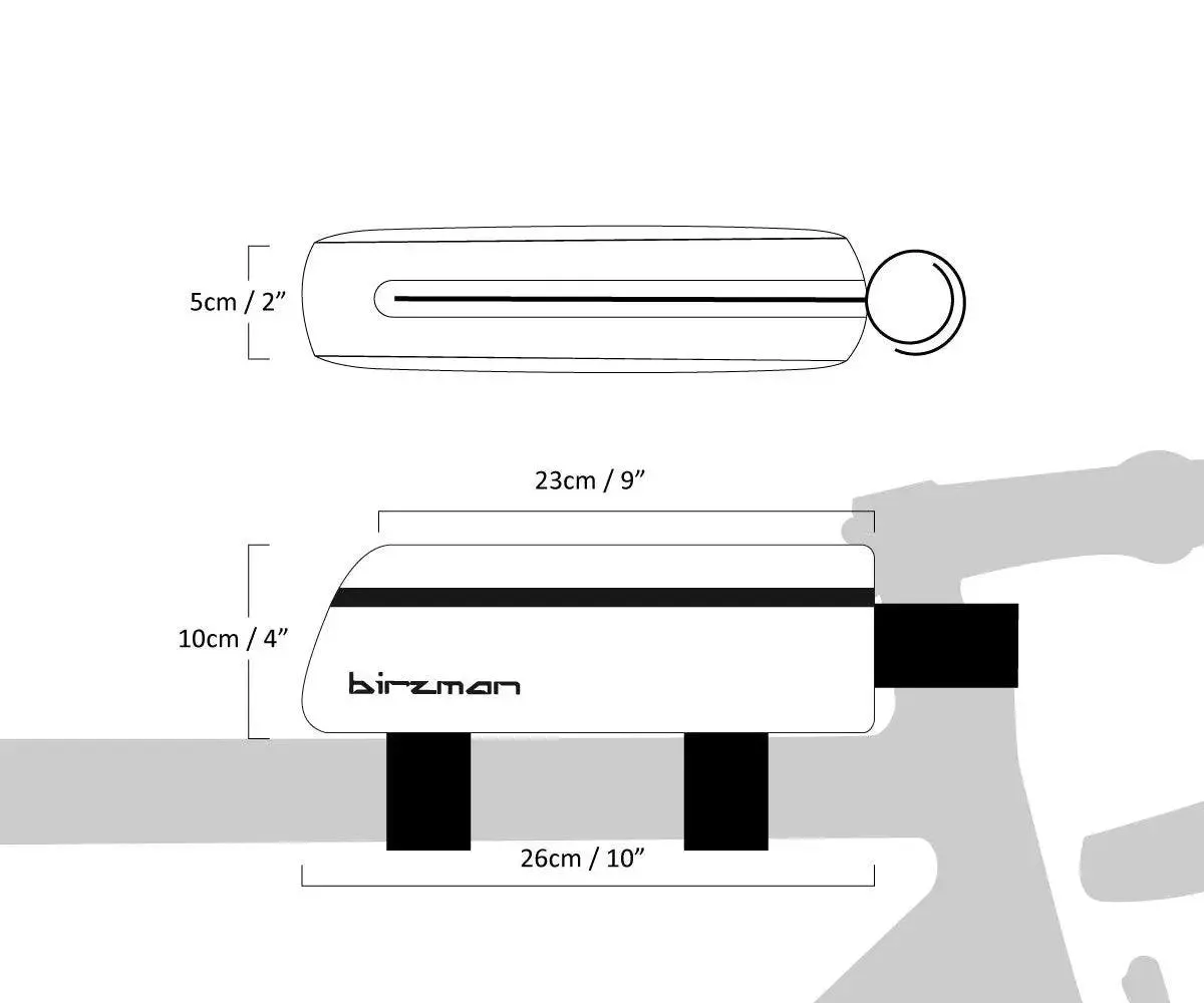 Birman Packman Travel Top Tube Pack