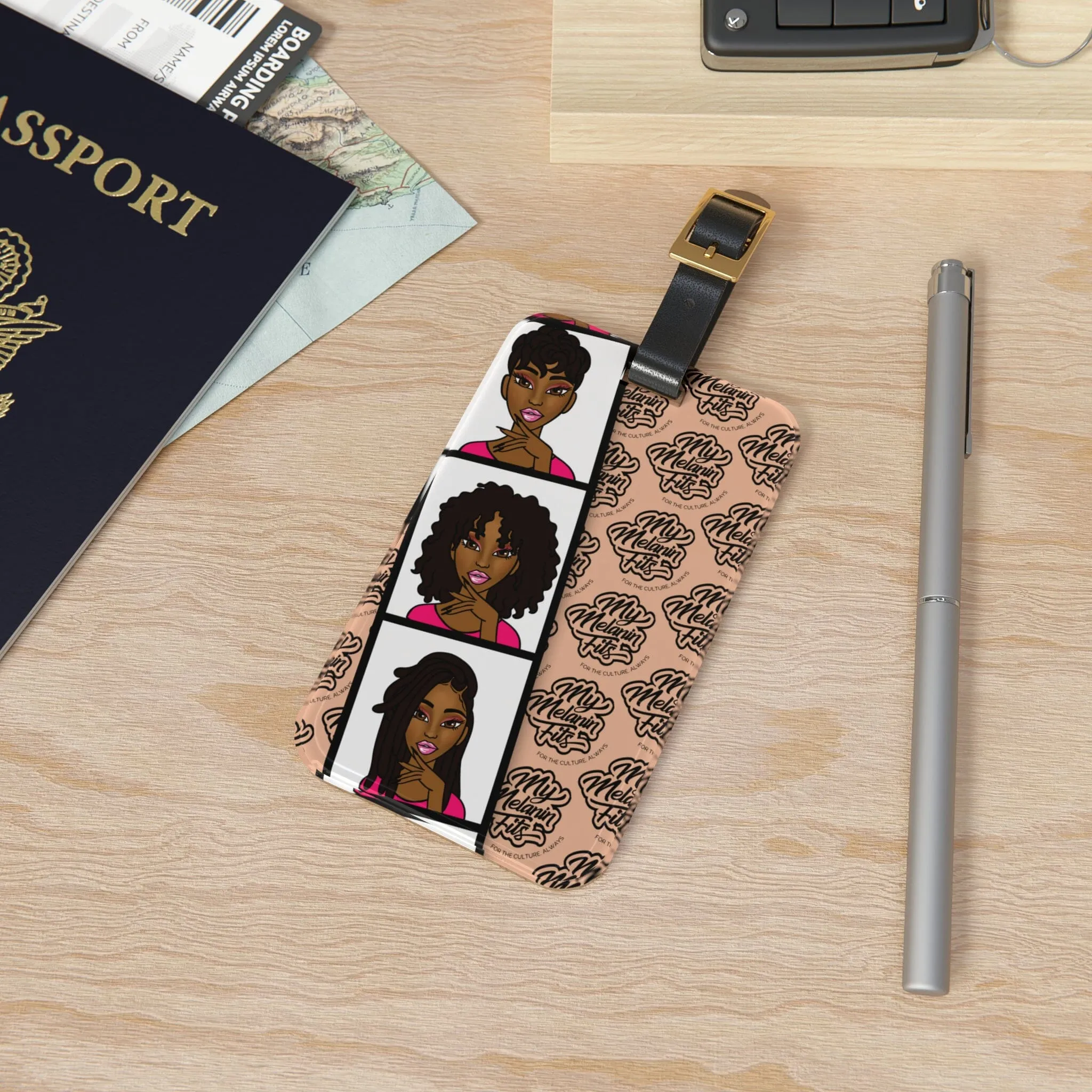 Black Beauty Luggage Tag