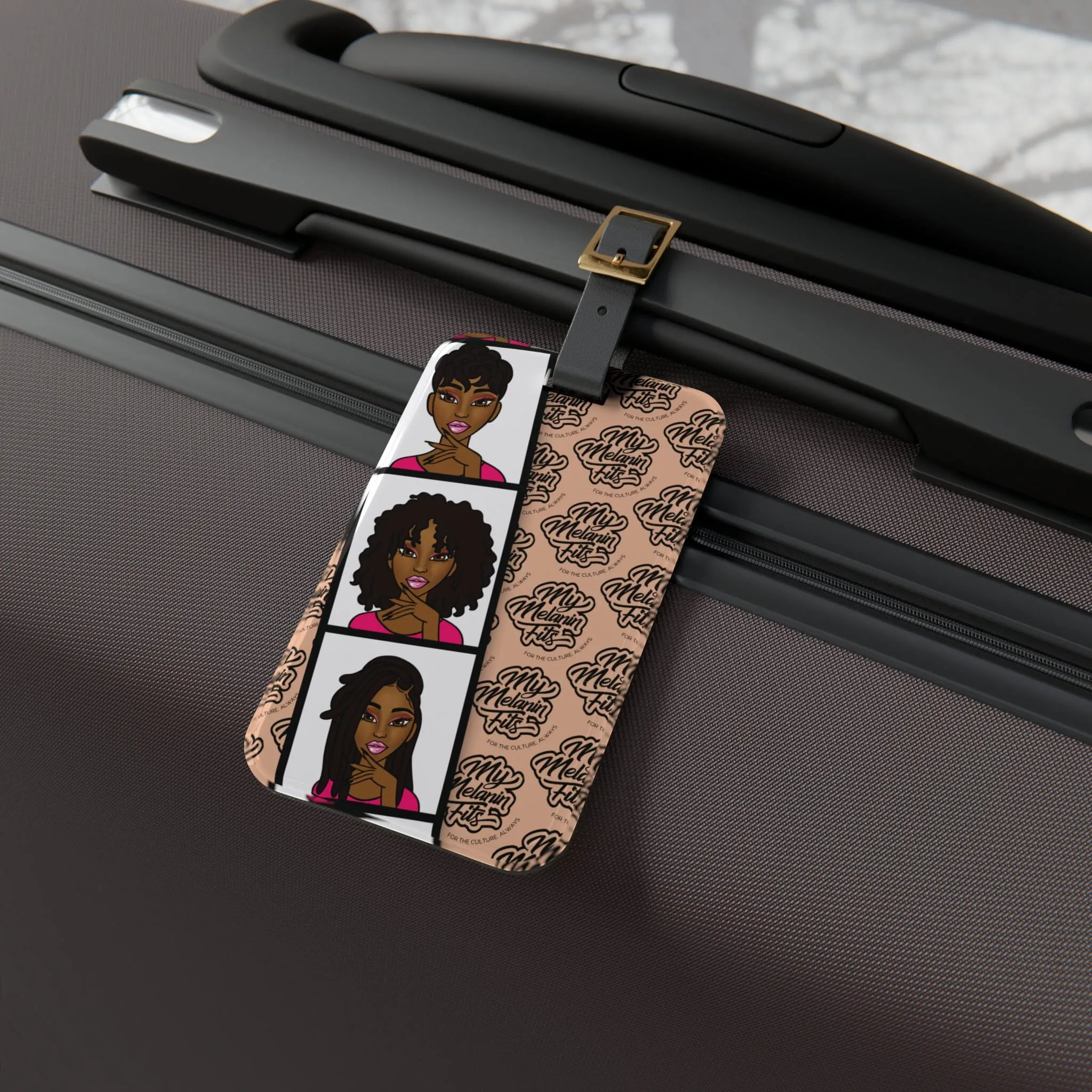 Black Beauty Luggage Tag