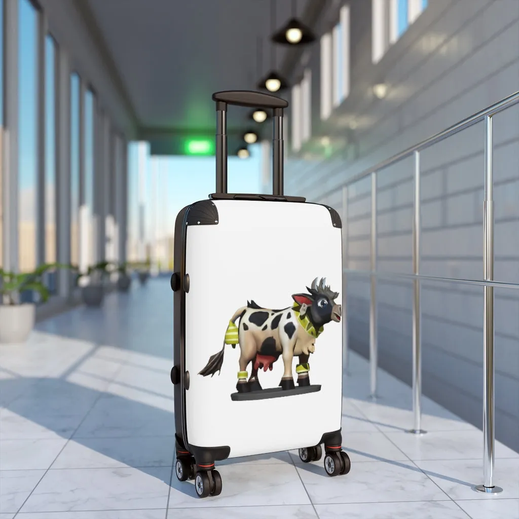 Black Cow Cabin Suitcase