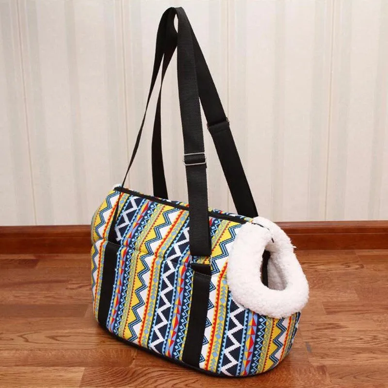 Bohemian Pet Travel Bag