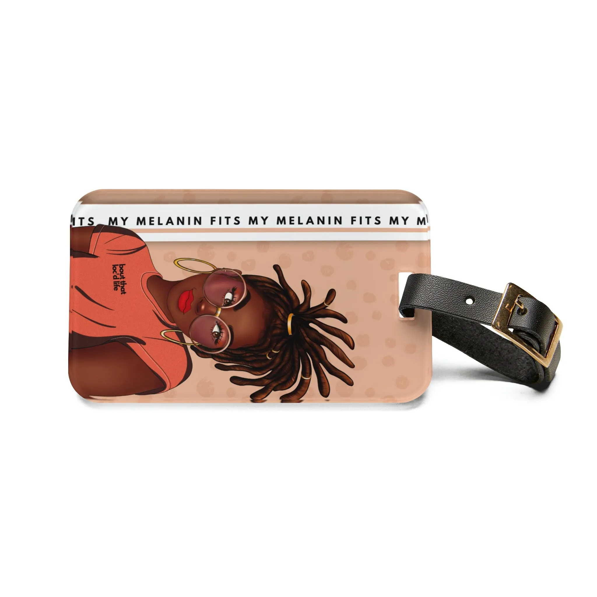 Bout That Loc'd Life Luggage Tag