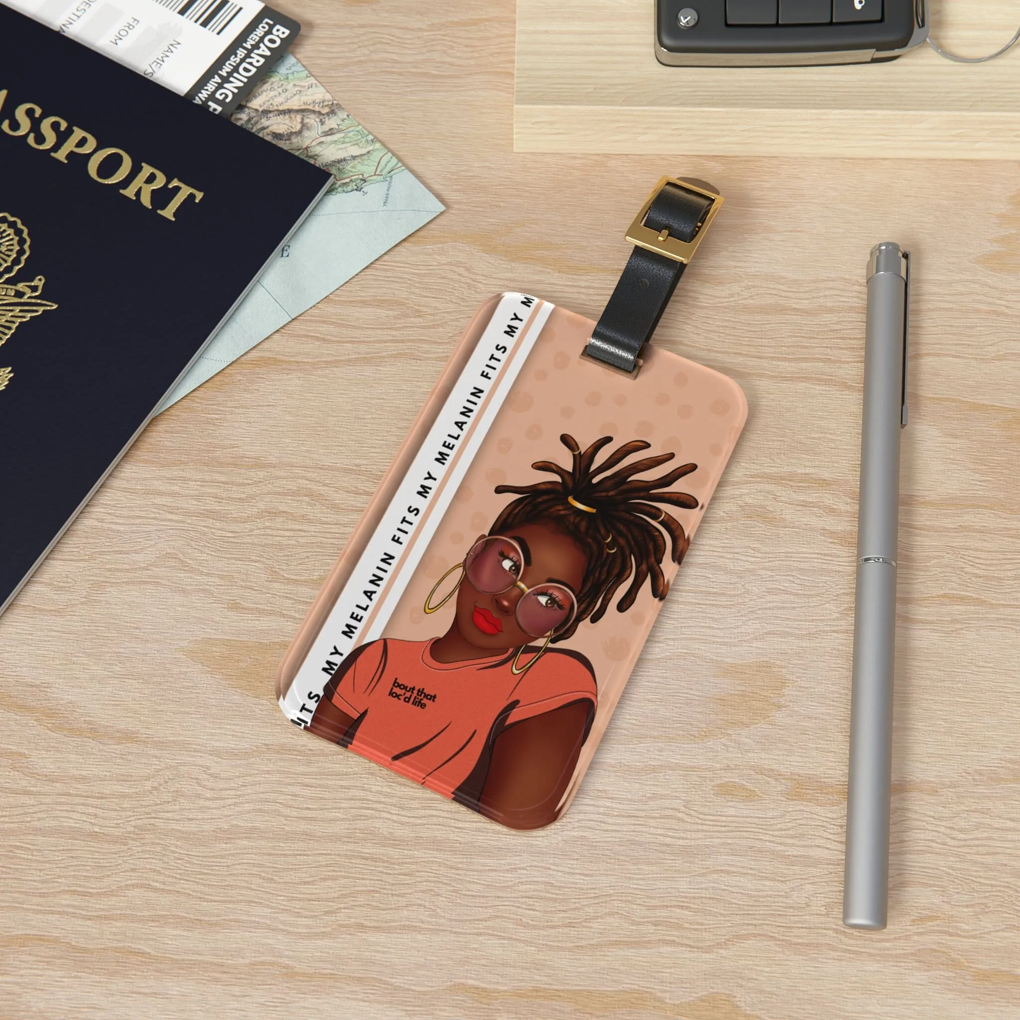 Bout That Loc'd Life Luggage Tag