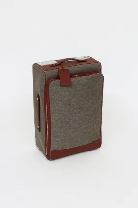 Brown & Grey Caleche Express Rolling Suitcase