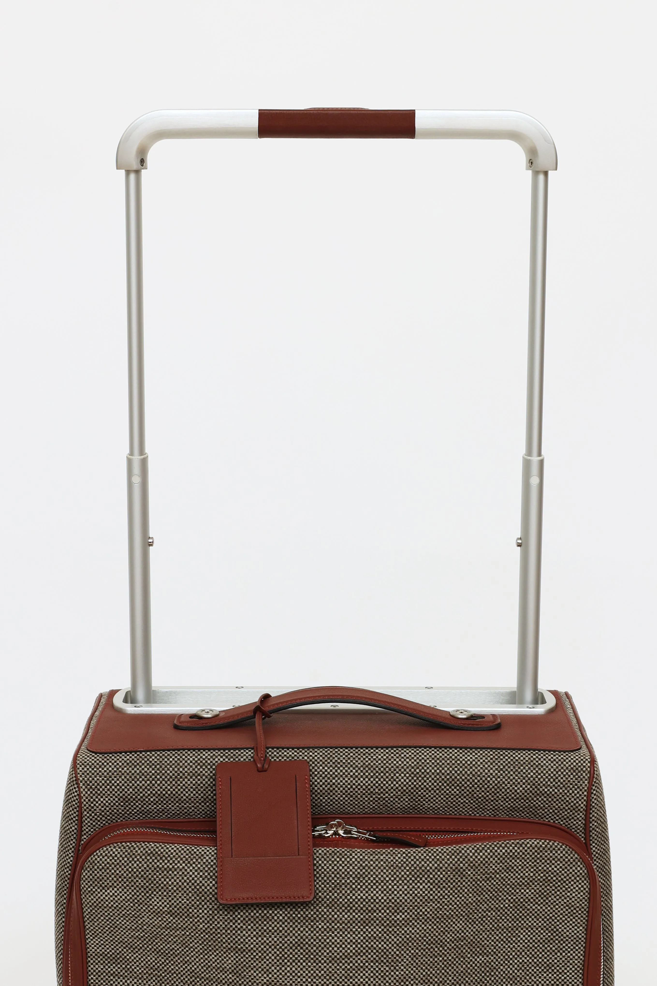 Brown & Grey Caleche Express Rolling Suitcase