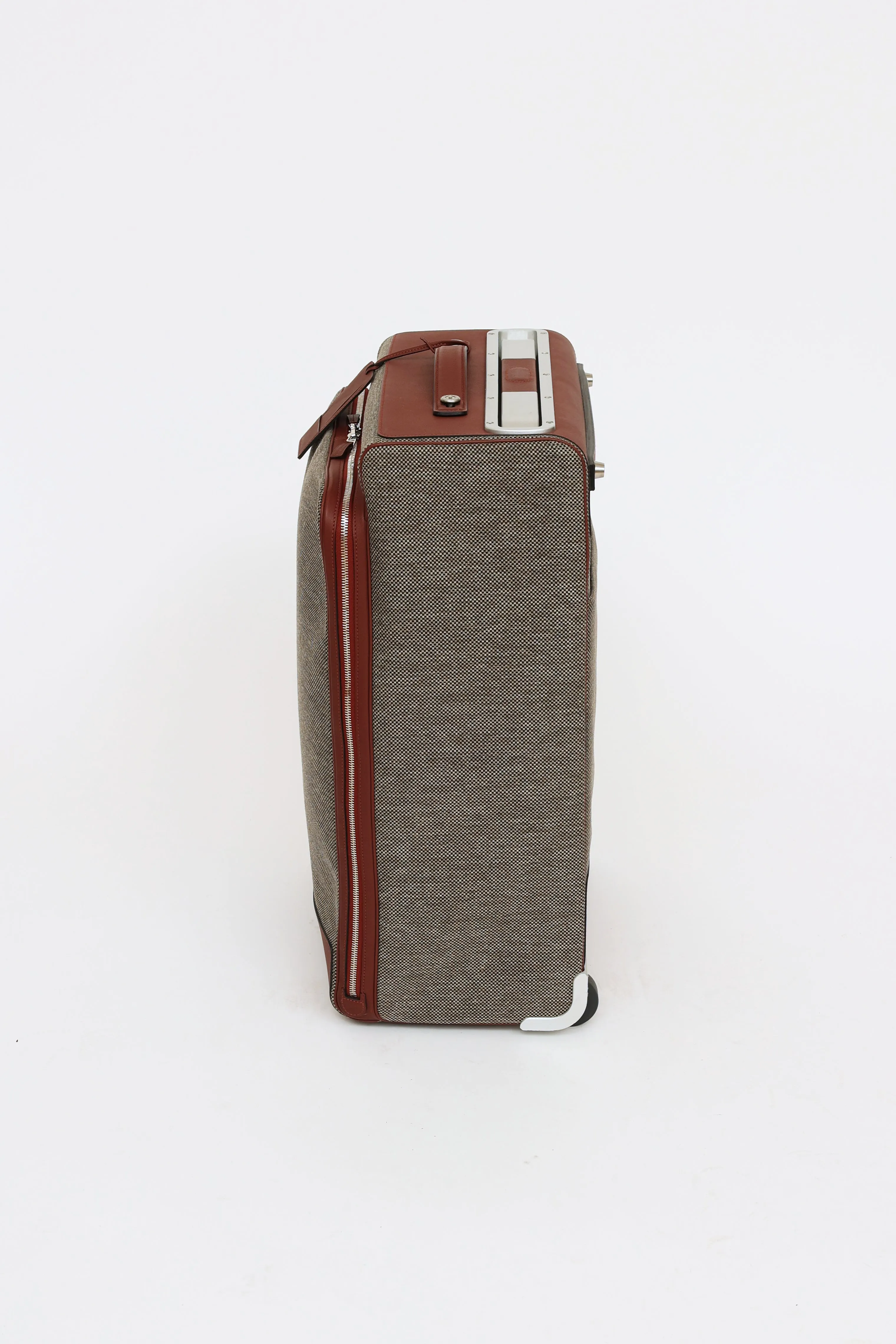 Brown & Grey Caleche Express Rolling Suitcase