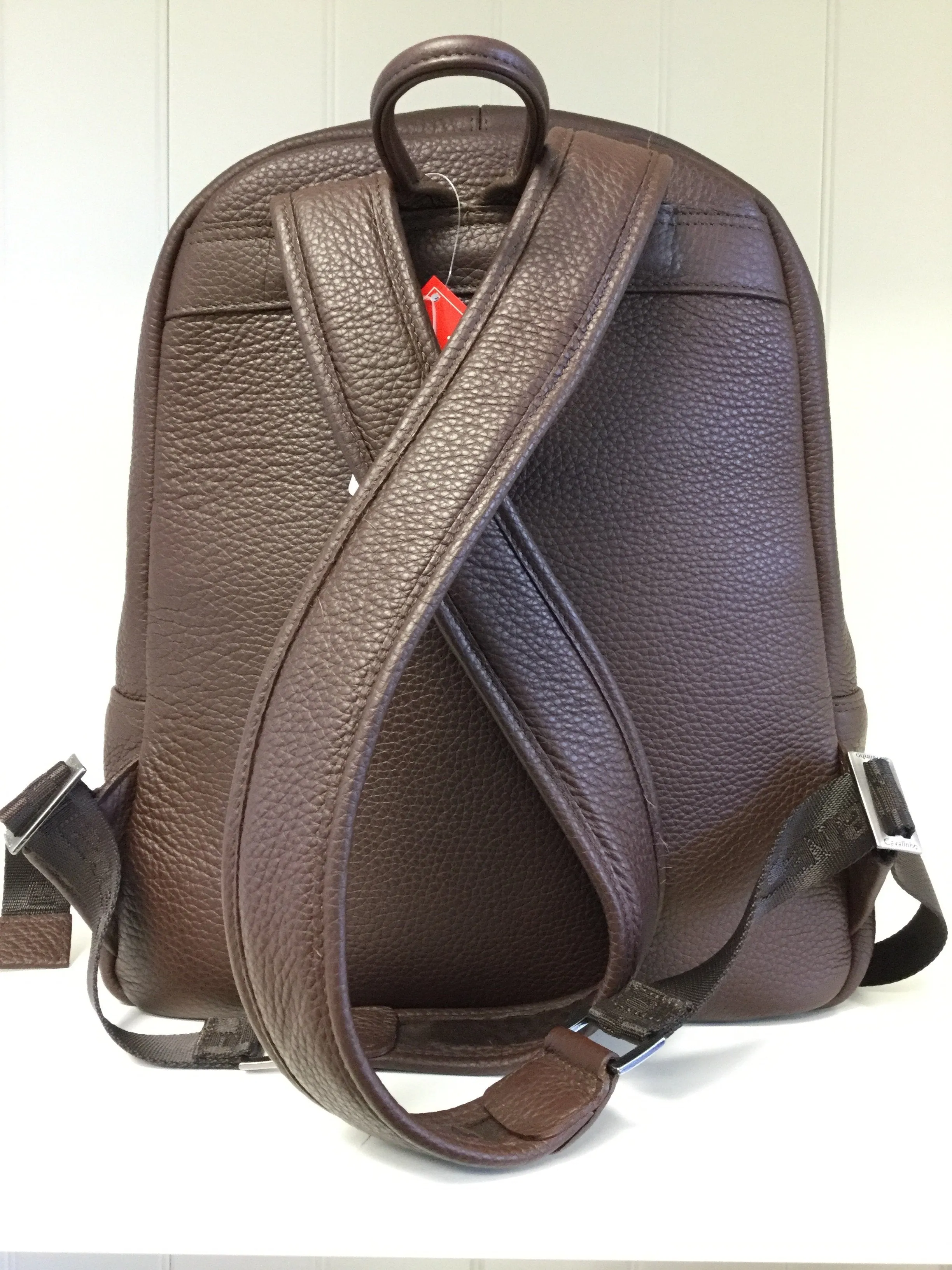 Brown Leather Backpack