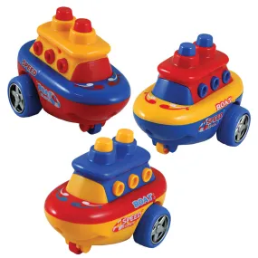 Bump & Go Boats - SET of 3