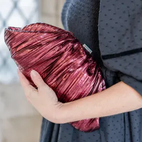 Burgundy Clutch