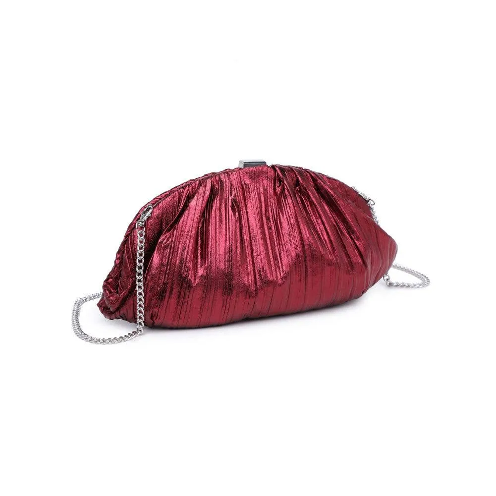 Burgundy Clutch