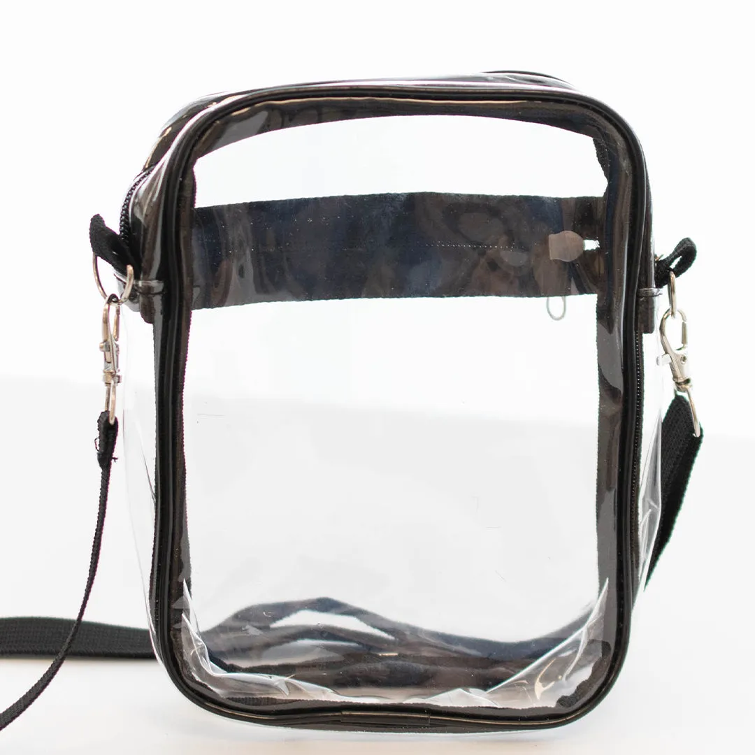 Carrying The Essentials Clear Bag, Black