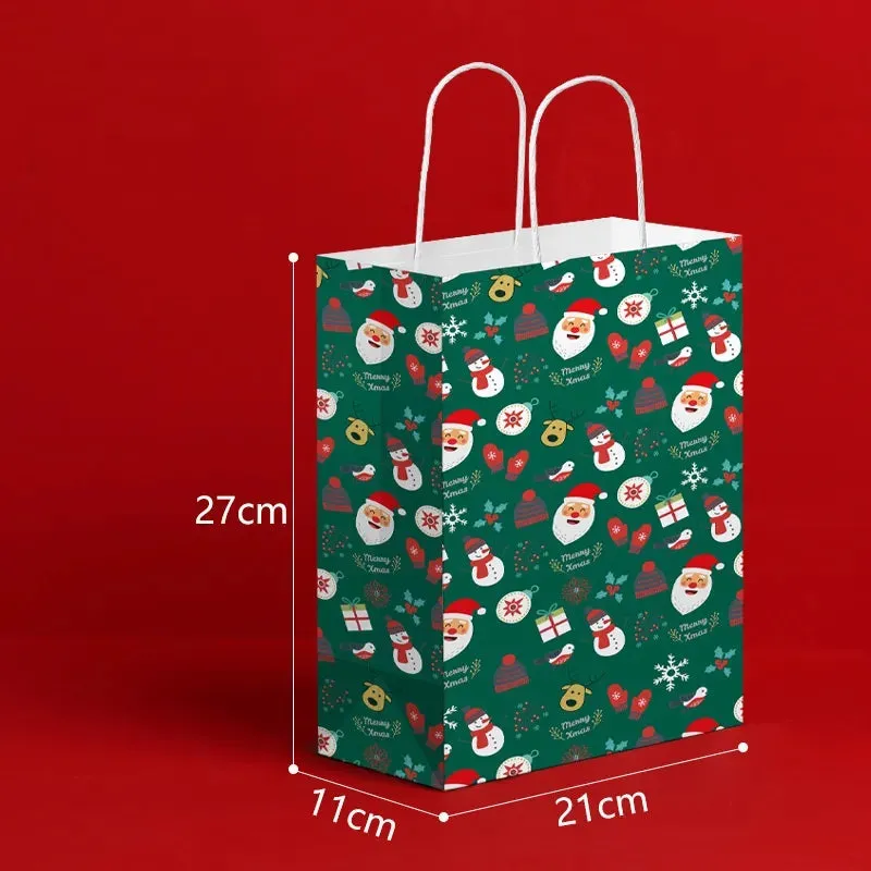 Christmas Gifts Bag Cute Elk Gift Bag For Festival Package 27x21x11cm