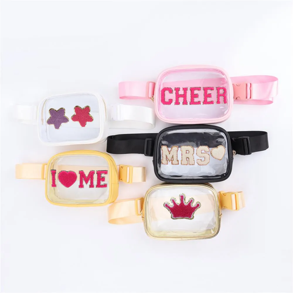 Clear Fanny Pack - Assorted Colors