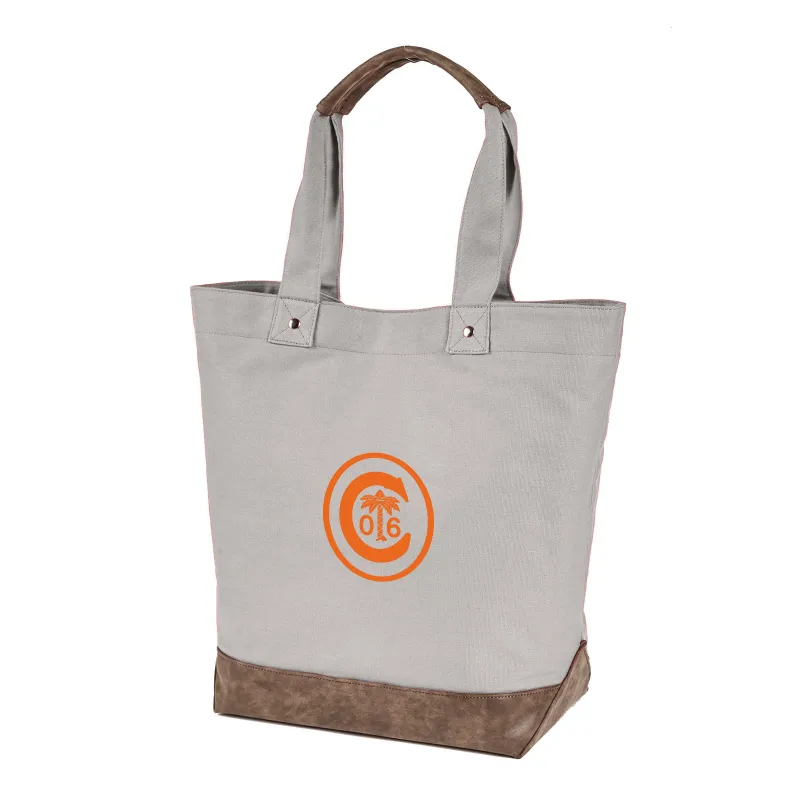 Clemson Ring Crest Bag in Concrete