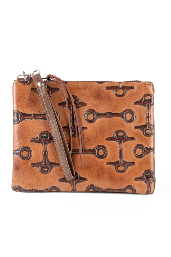 Clutch - Bit detail Leather