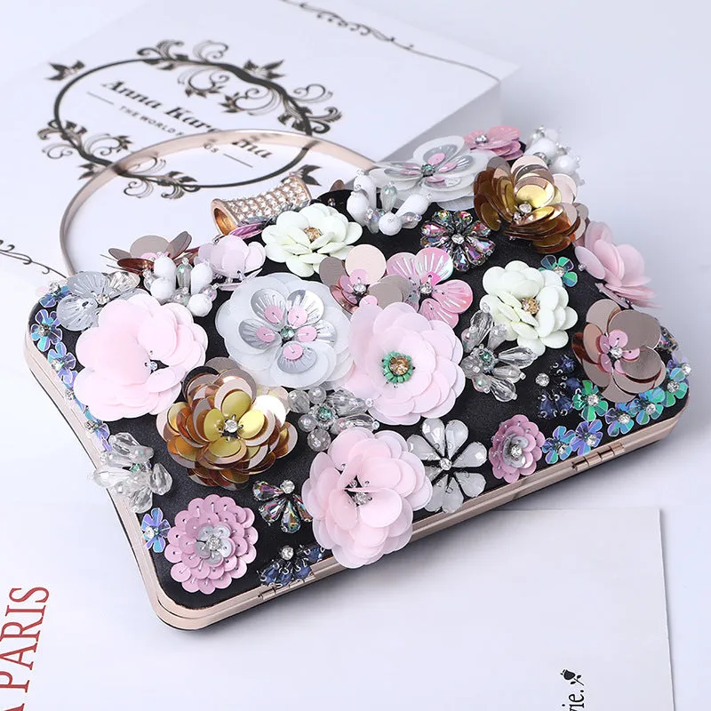 Colorful Flower Handbag with Gorgeous Design