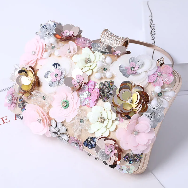 Colorful Flower Handbag with Gorgeous Design