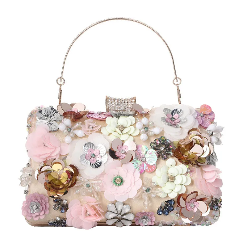 Colorful Flower Handbag with Gorgeous Design