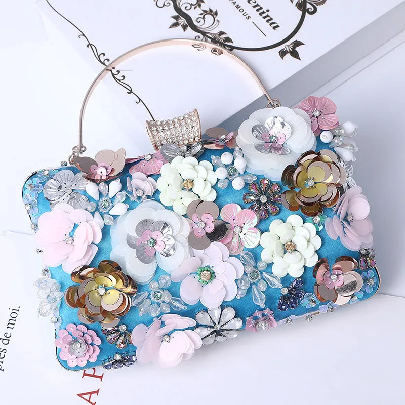 Colorful Flower Handbag with Gorgeous Design