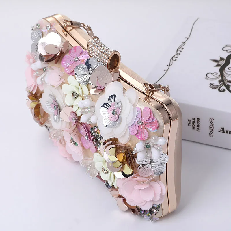 Colorful Flower Handbag with Gorgeous Design