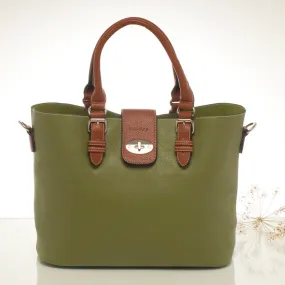 Cosmopolitan Tote/Clutch - Green